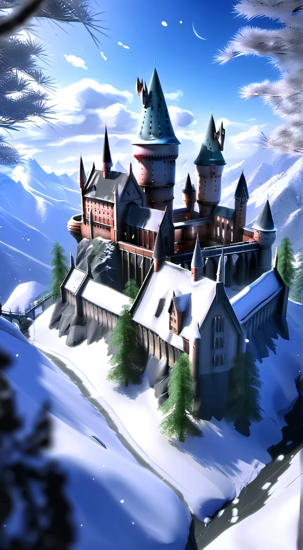 ai character: hogwarts  background