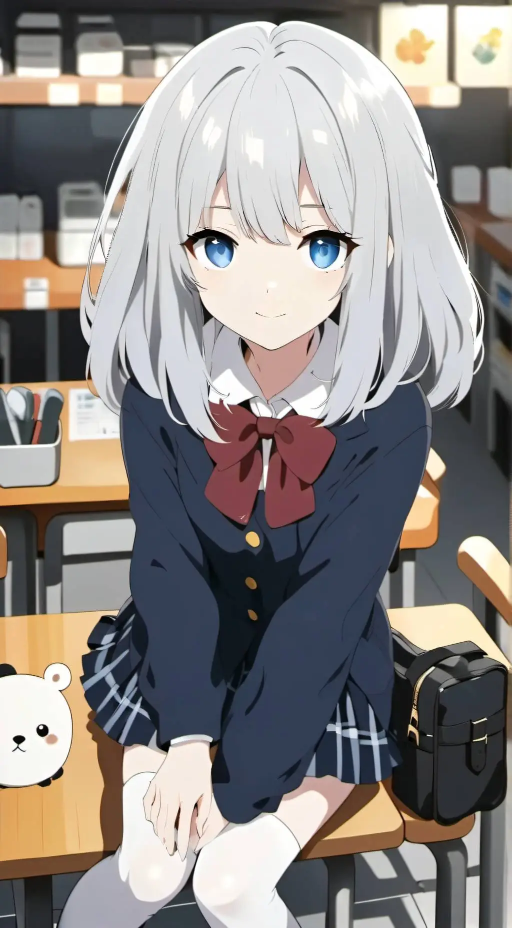 ai character: Eva background