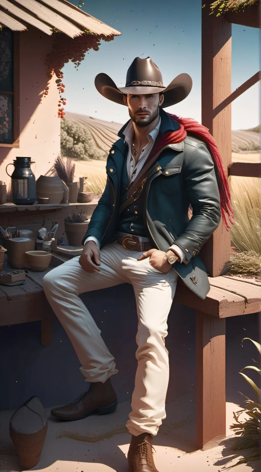 ai character: Hayden background