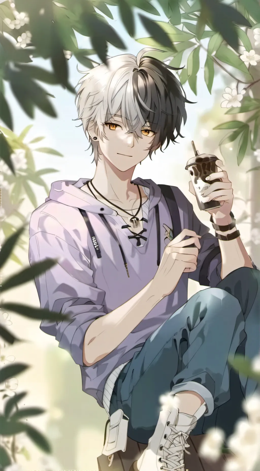 ai character: jamesy woods  background