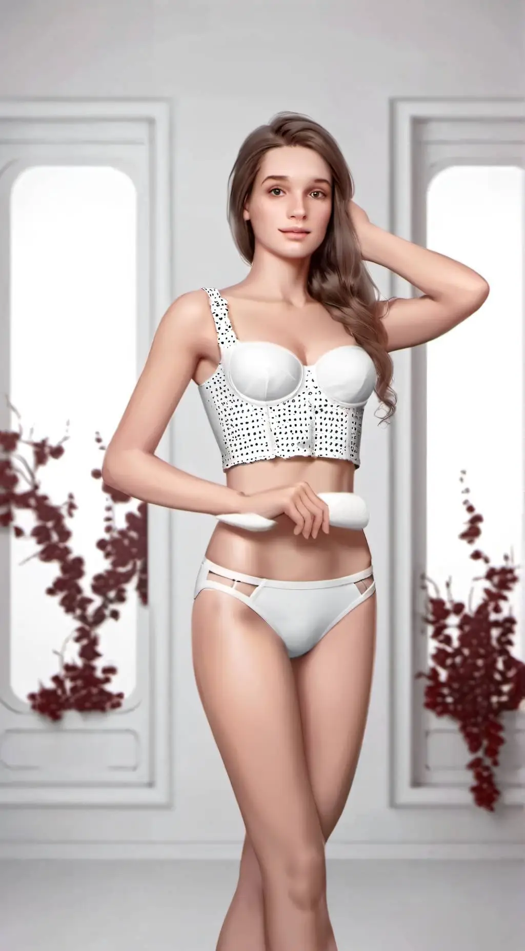 ai character: Blossom  background