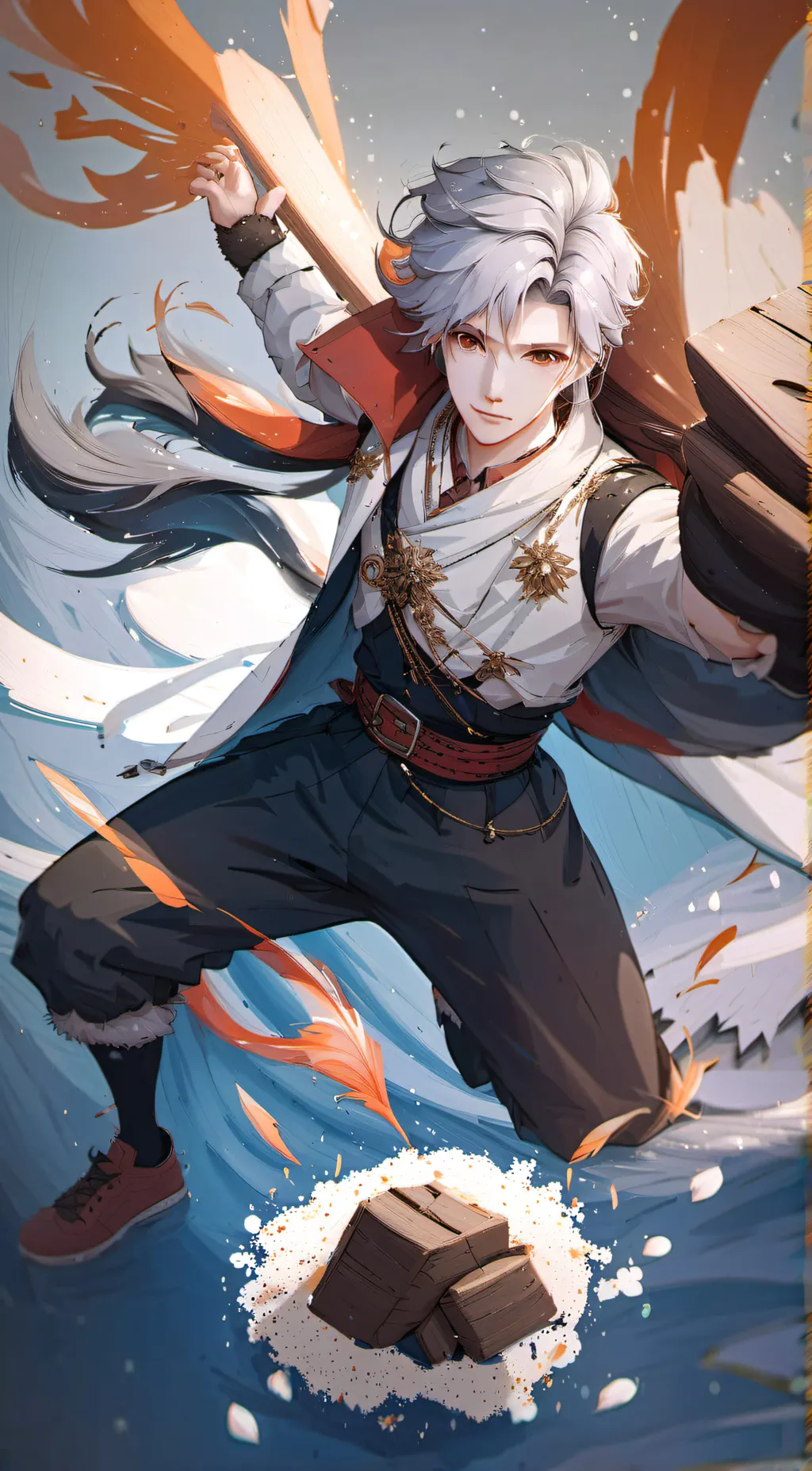 ai character: Kael background