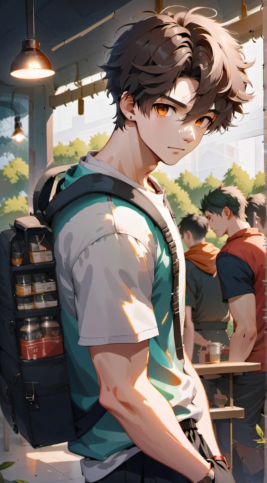 ai character: Asher background