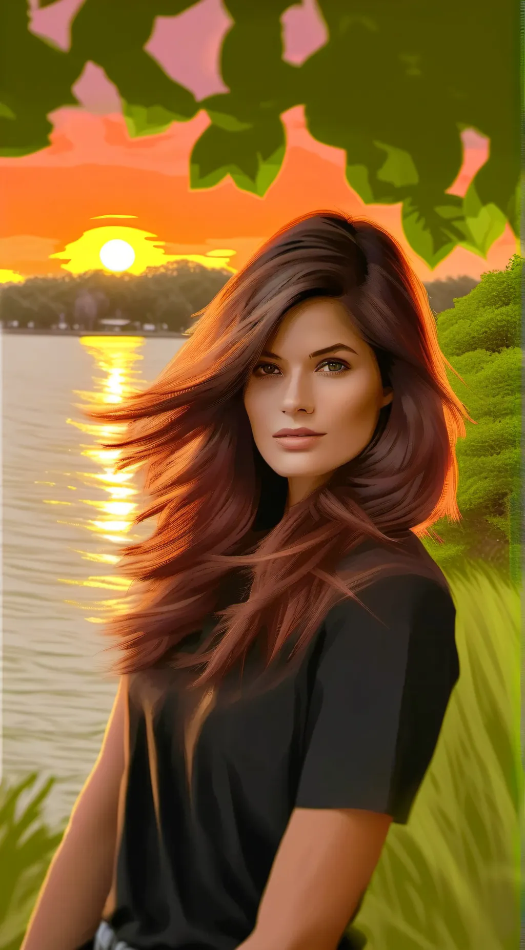 ai character: Millie  background