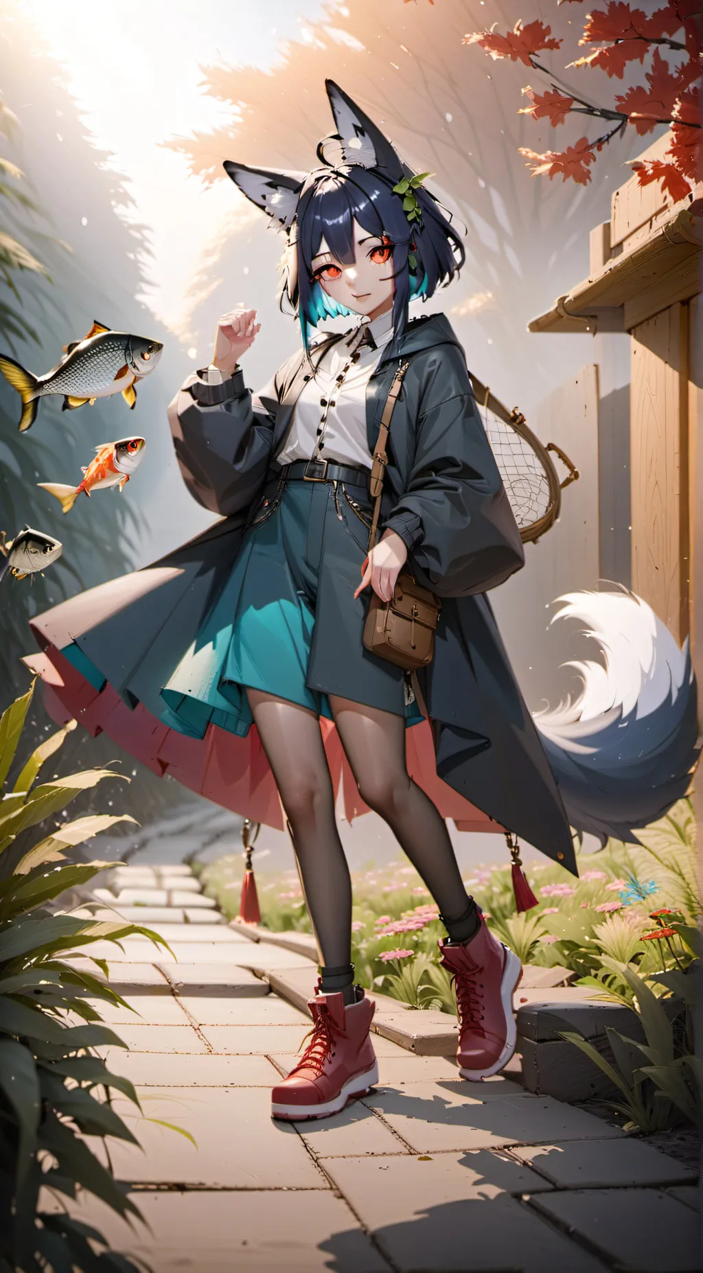 ai character: Shadow background