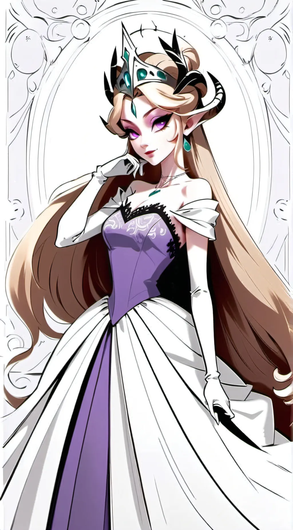 ai character: hazbin hotel  background