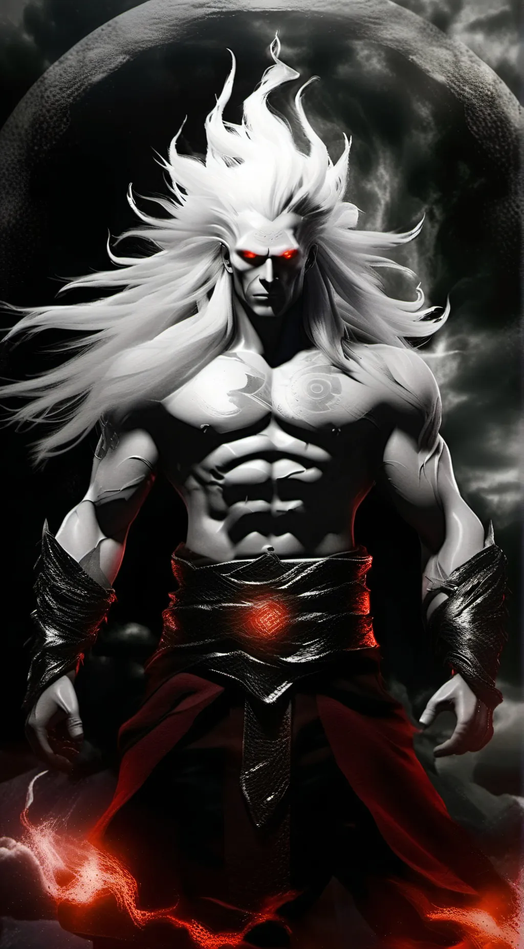 ai character: Pokályp background