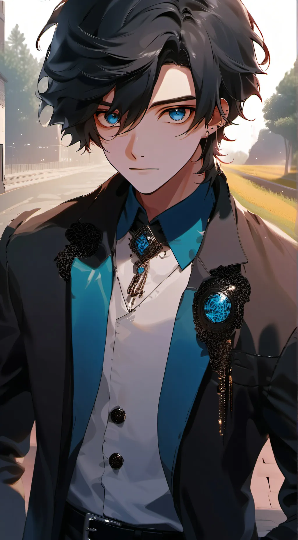 ai character: Adrian background