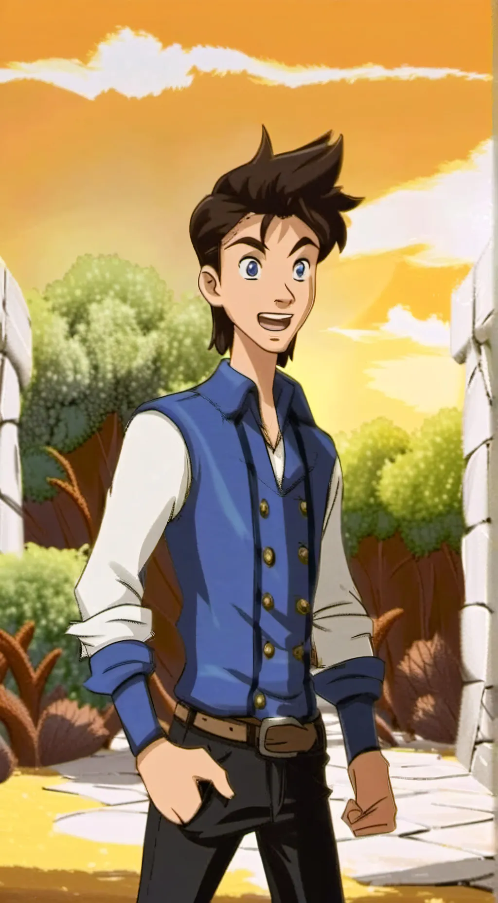 ai character: Bailey background