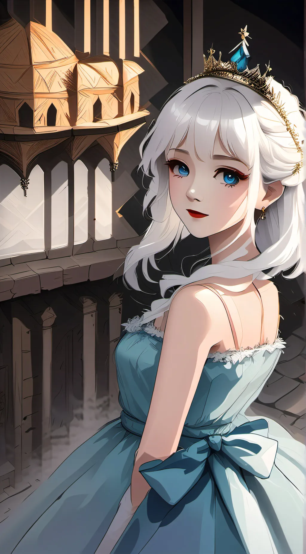 ai character: Vivien Vale Arkand background