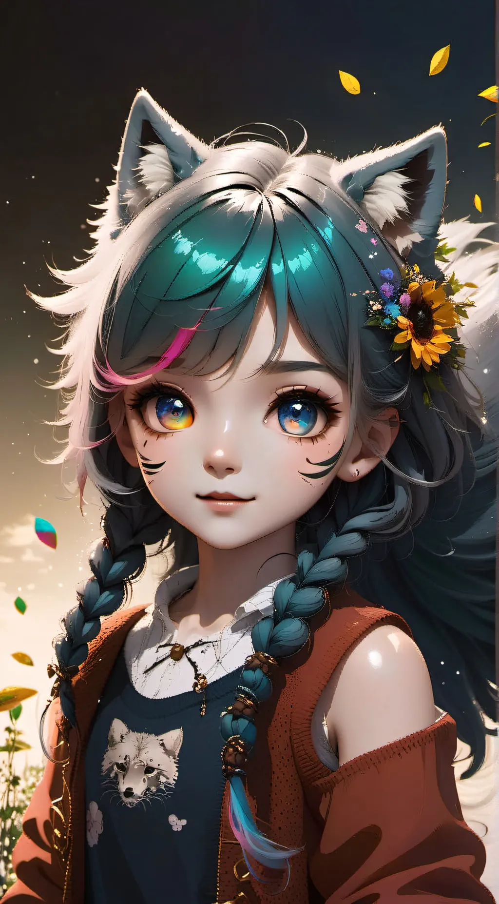 ai character: Amelia! background