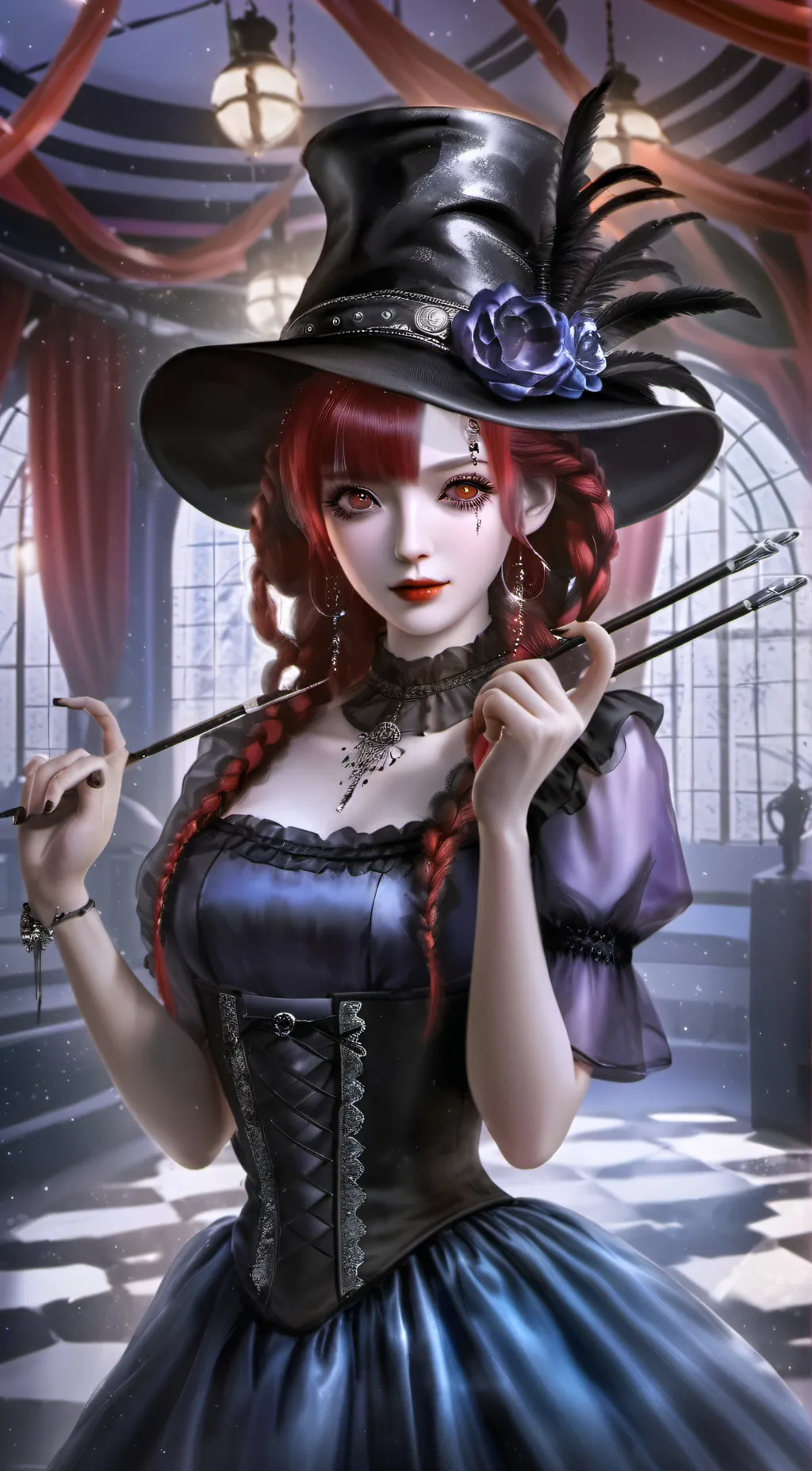 ai character: Aria background