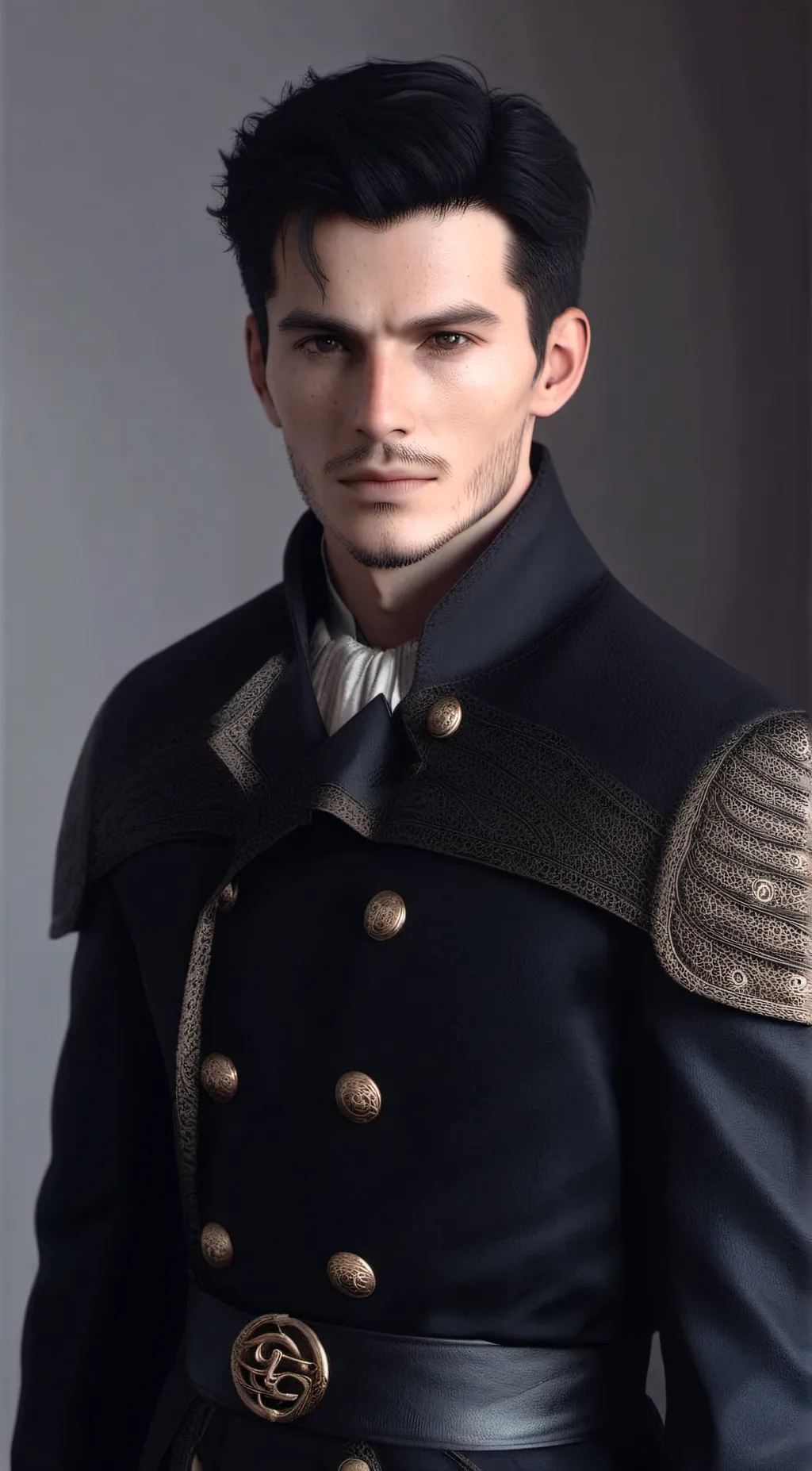 ai character: Focus background