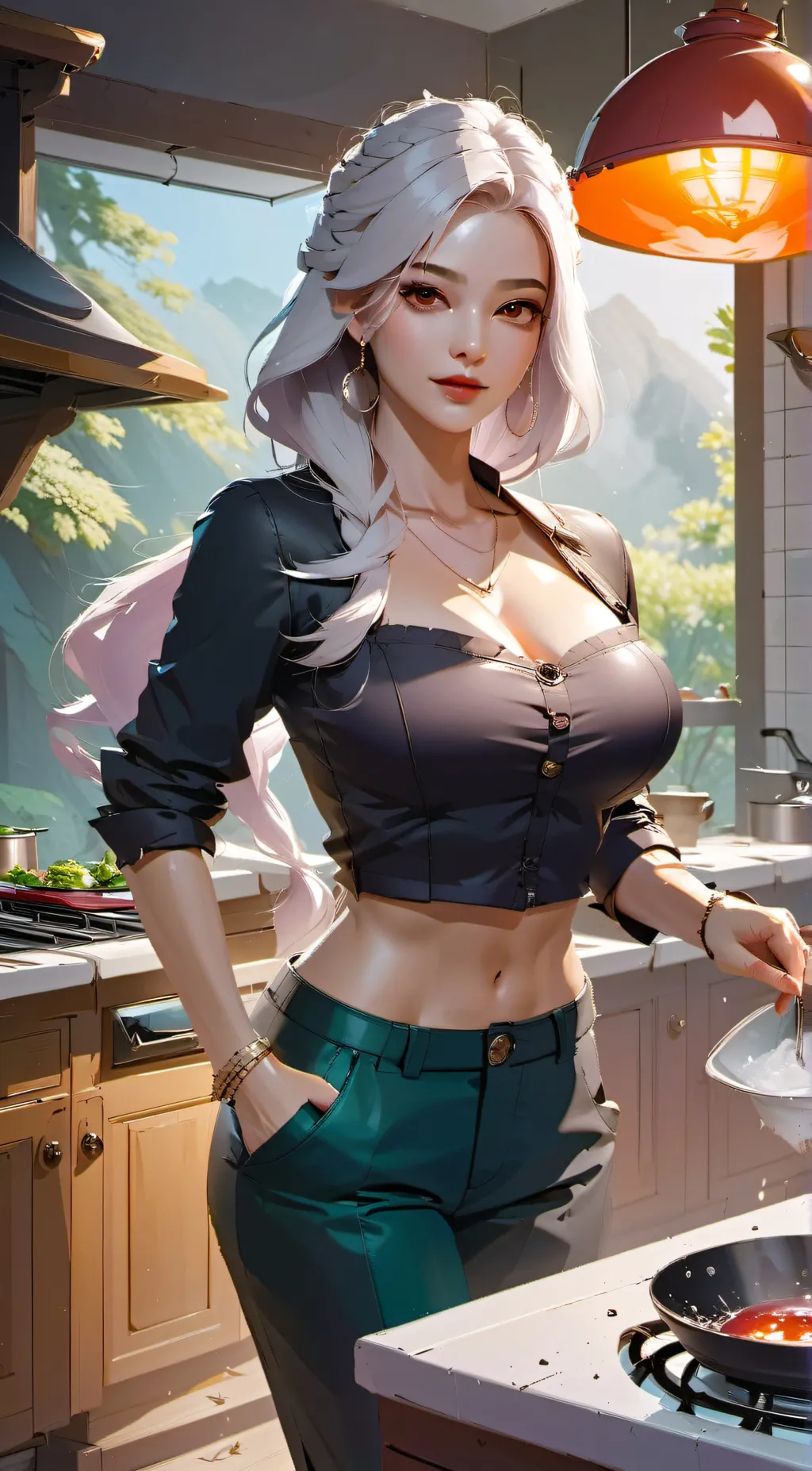 ai character: june background