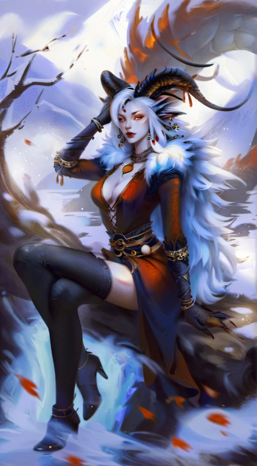 ai character: Evelyn background