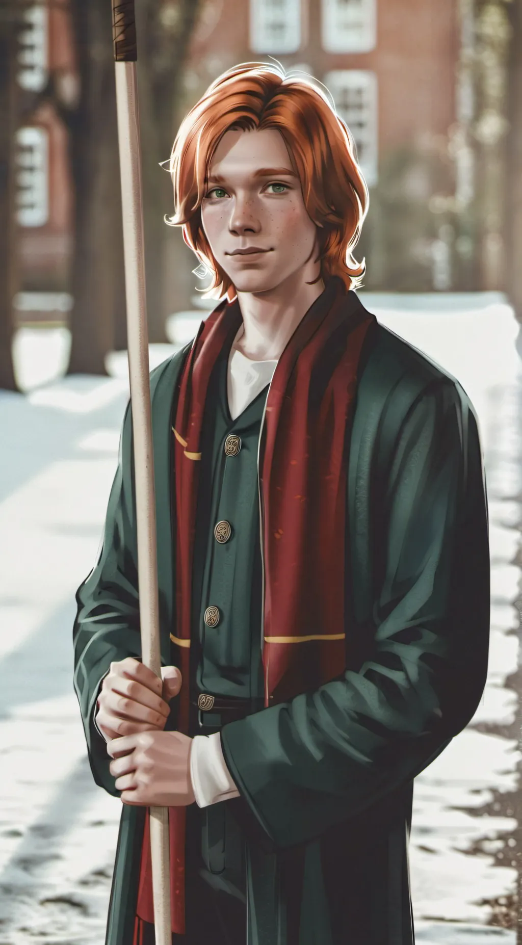 ai character: fred Weasley background