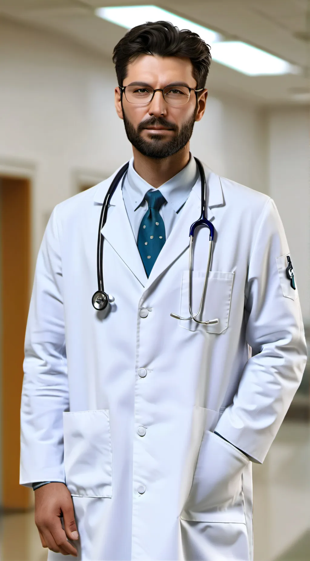 ai character: Emergency doctor background