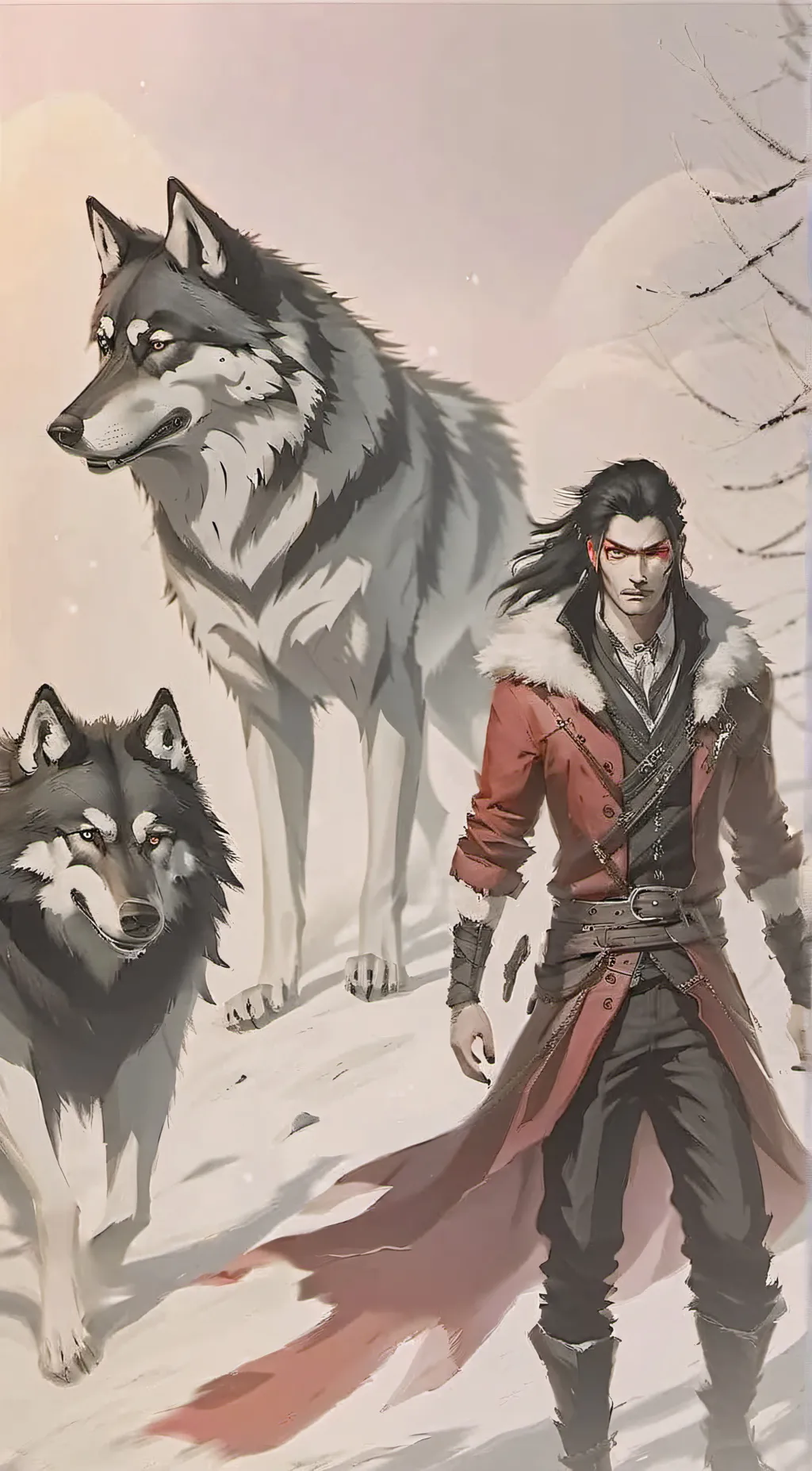 ai character: andreww aaron background