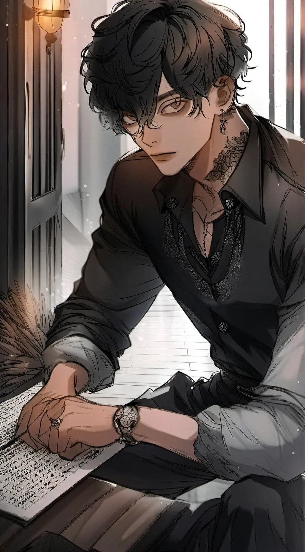 ai character: Zack background