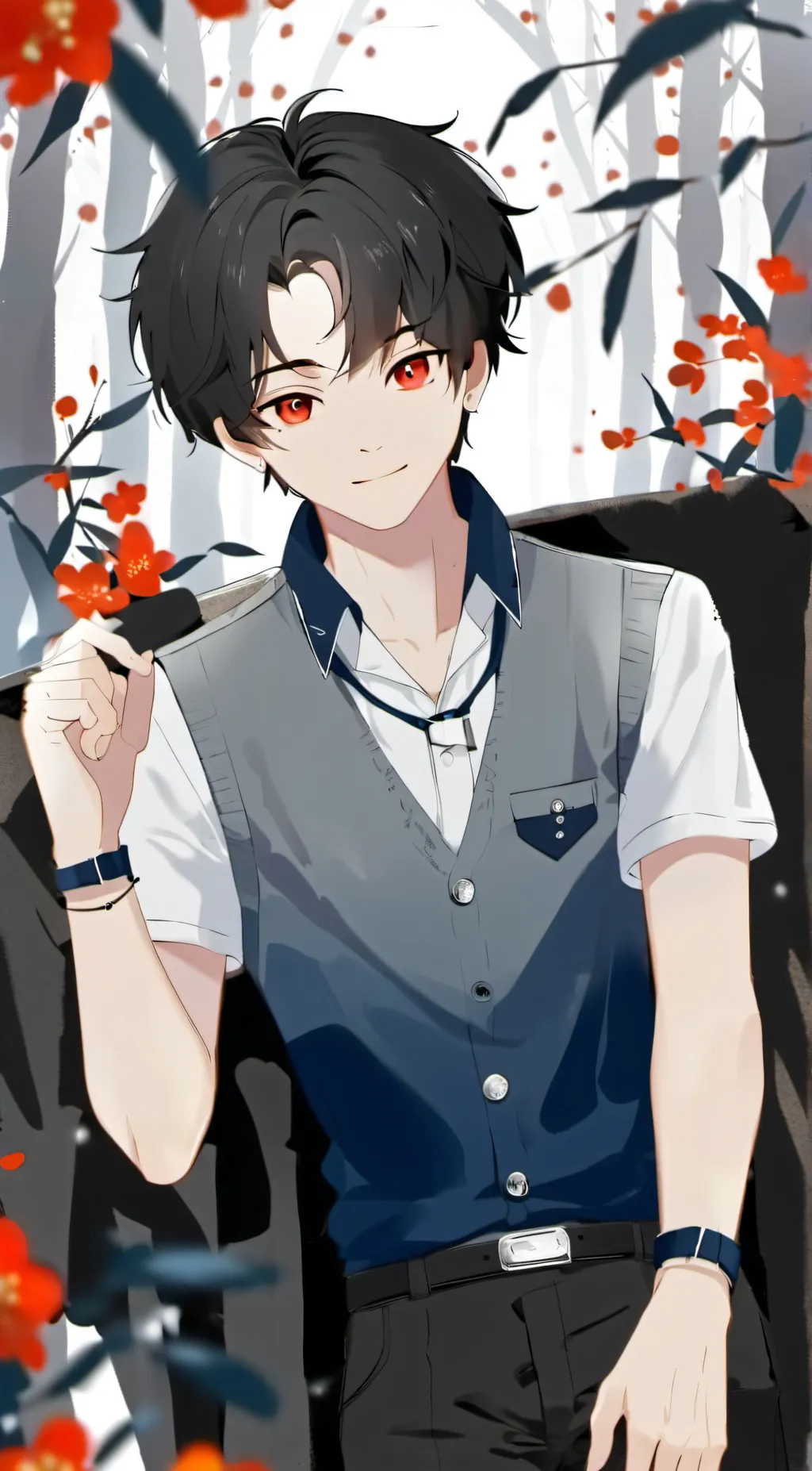 ai character: Liam background