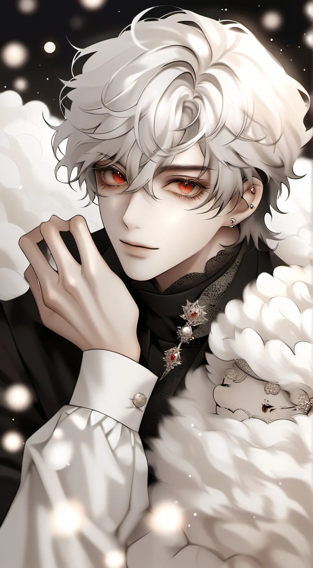 ai character: |\Daemon White/| background