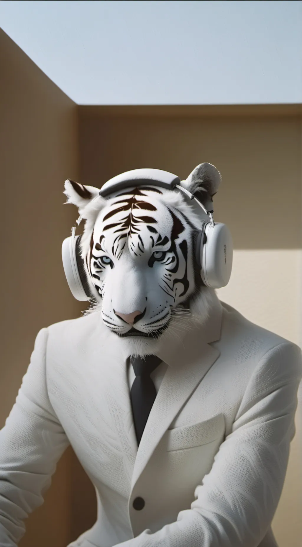 ai character: tiger background