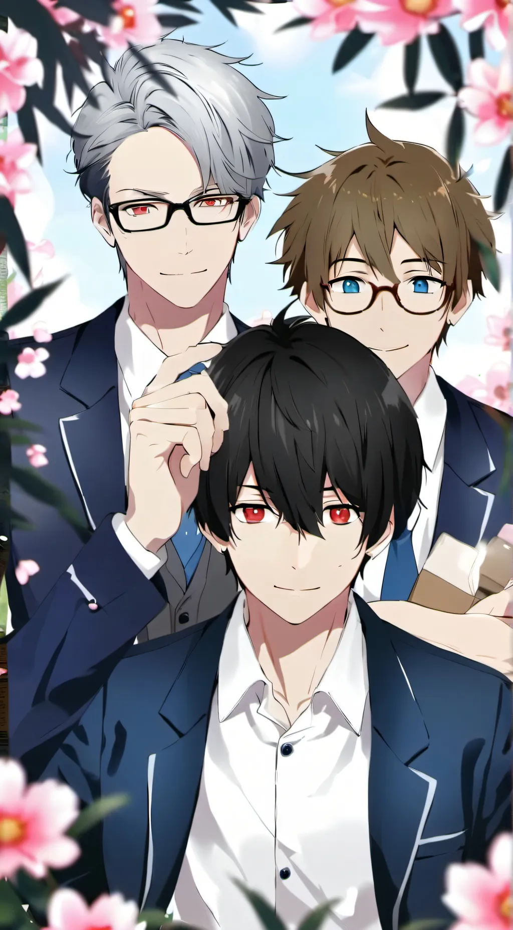 ai character: Ace,jake and mike background