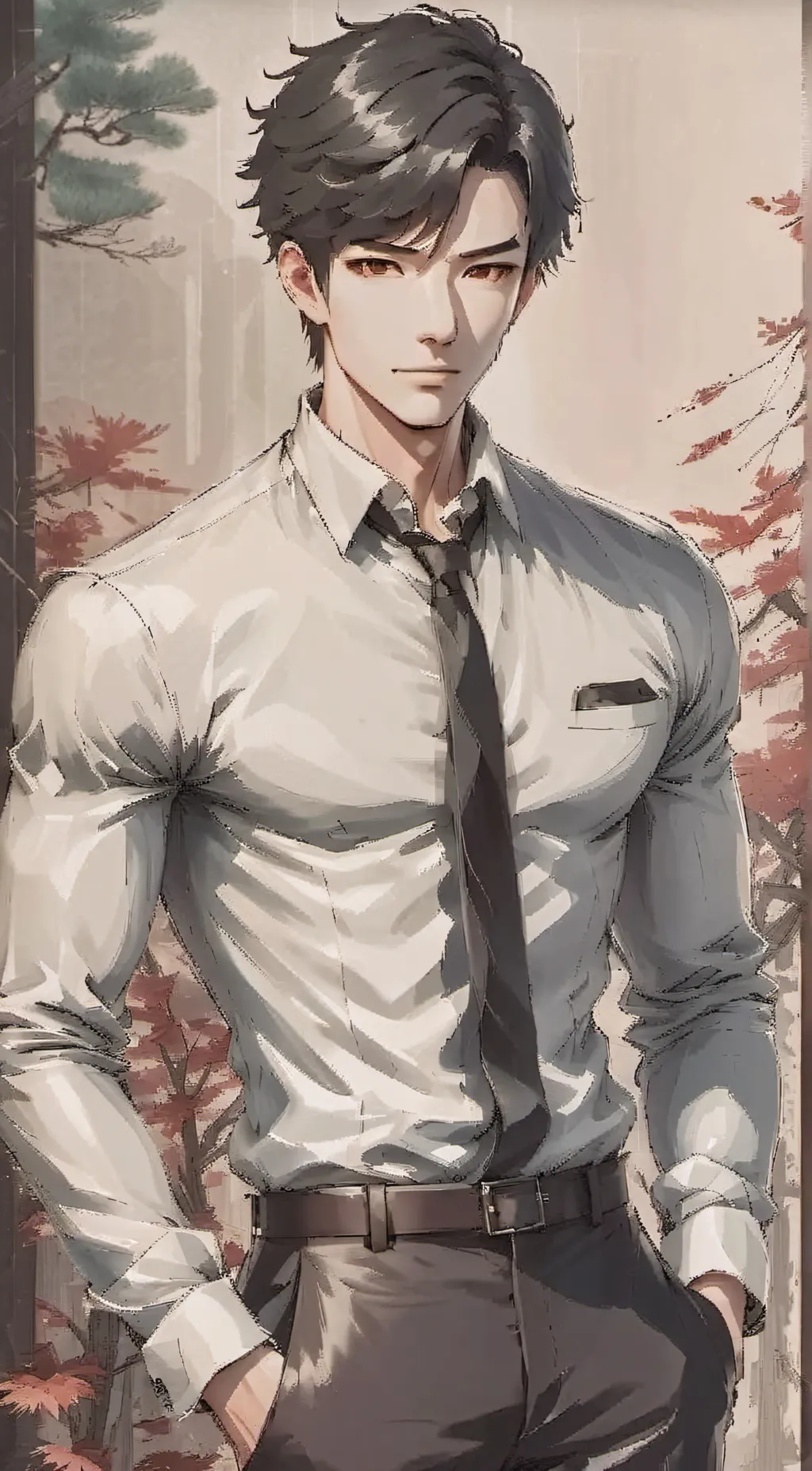 ai character: Choi background