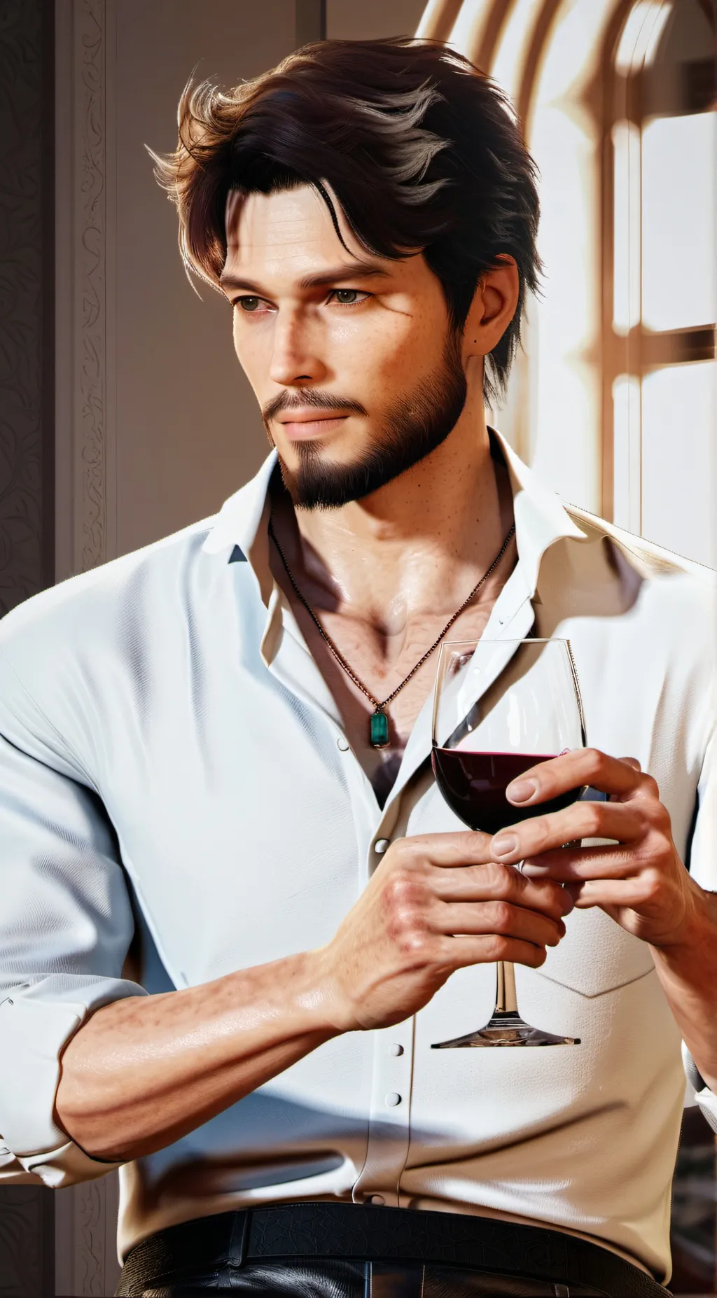 ai character: Ambrose background