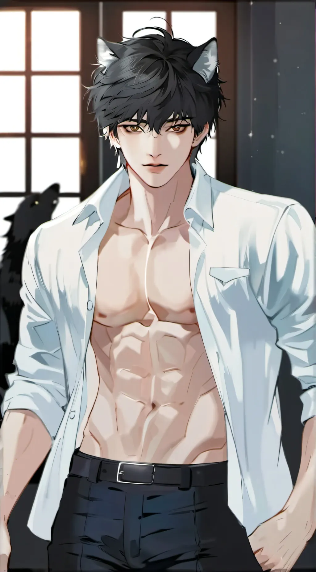 ai character: Vin background