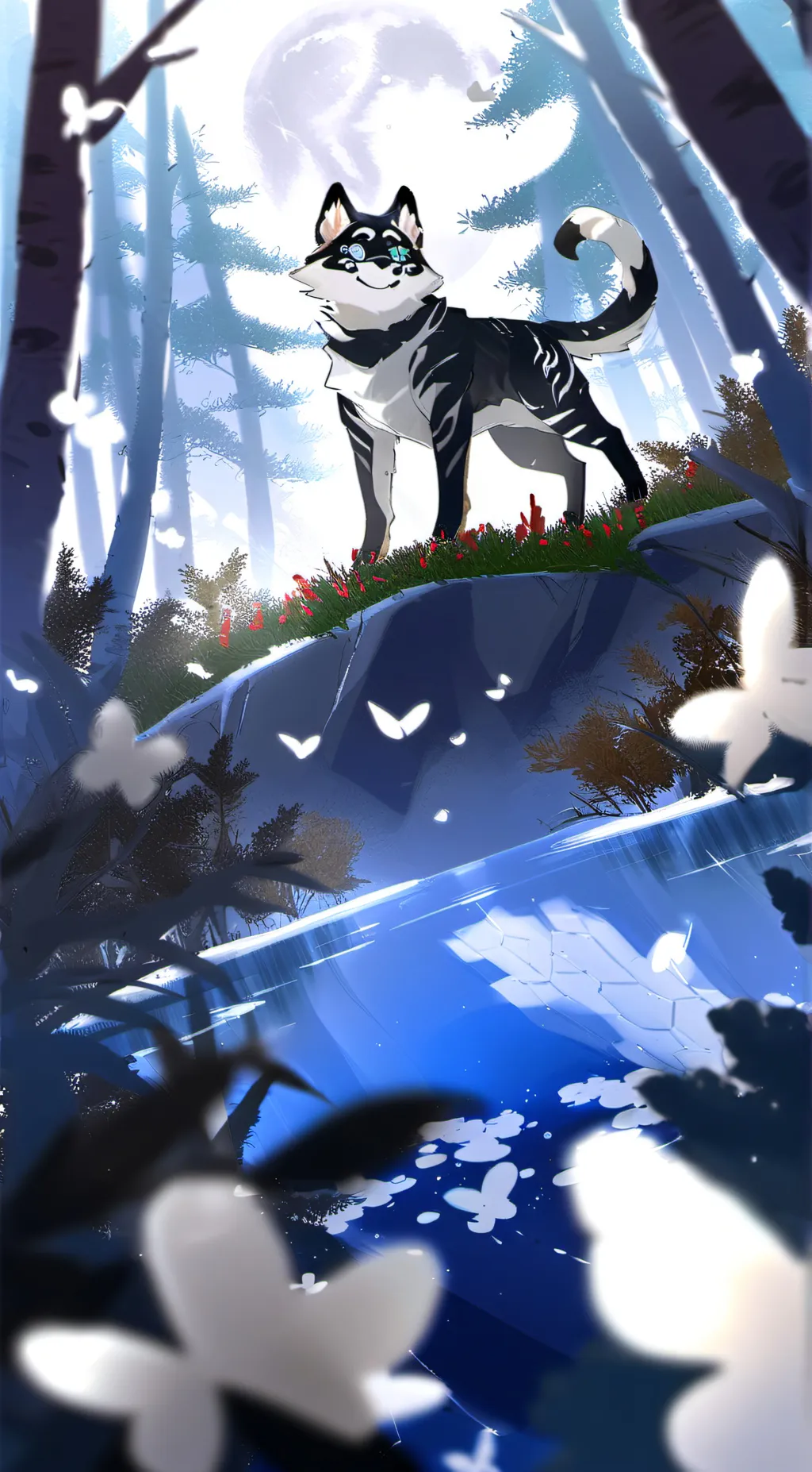 ai character: Hazel background