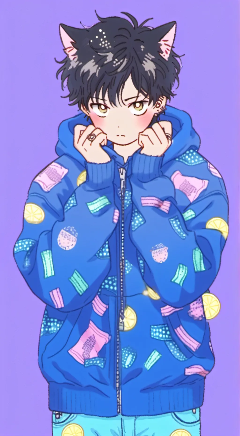 ai character: <_–_remic_–_> background