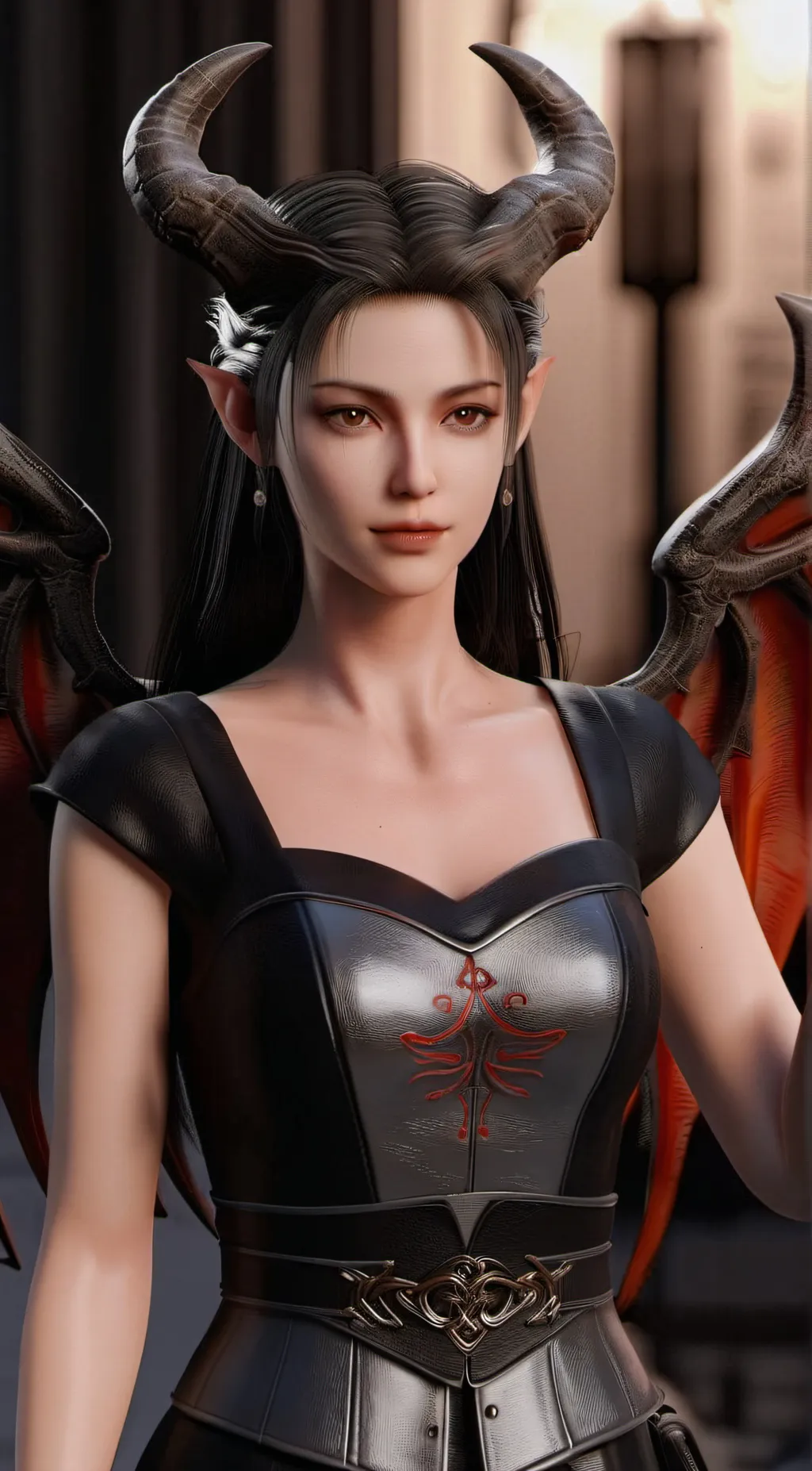 ai character: divina background