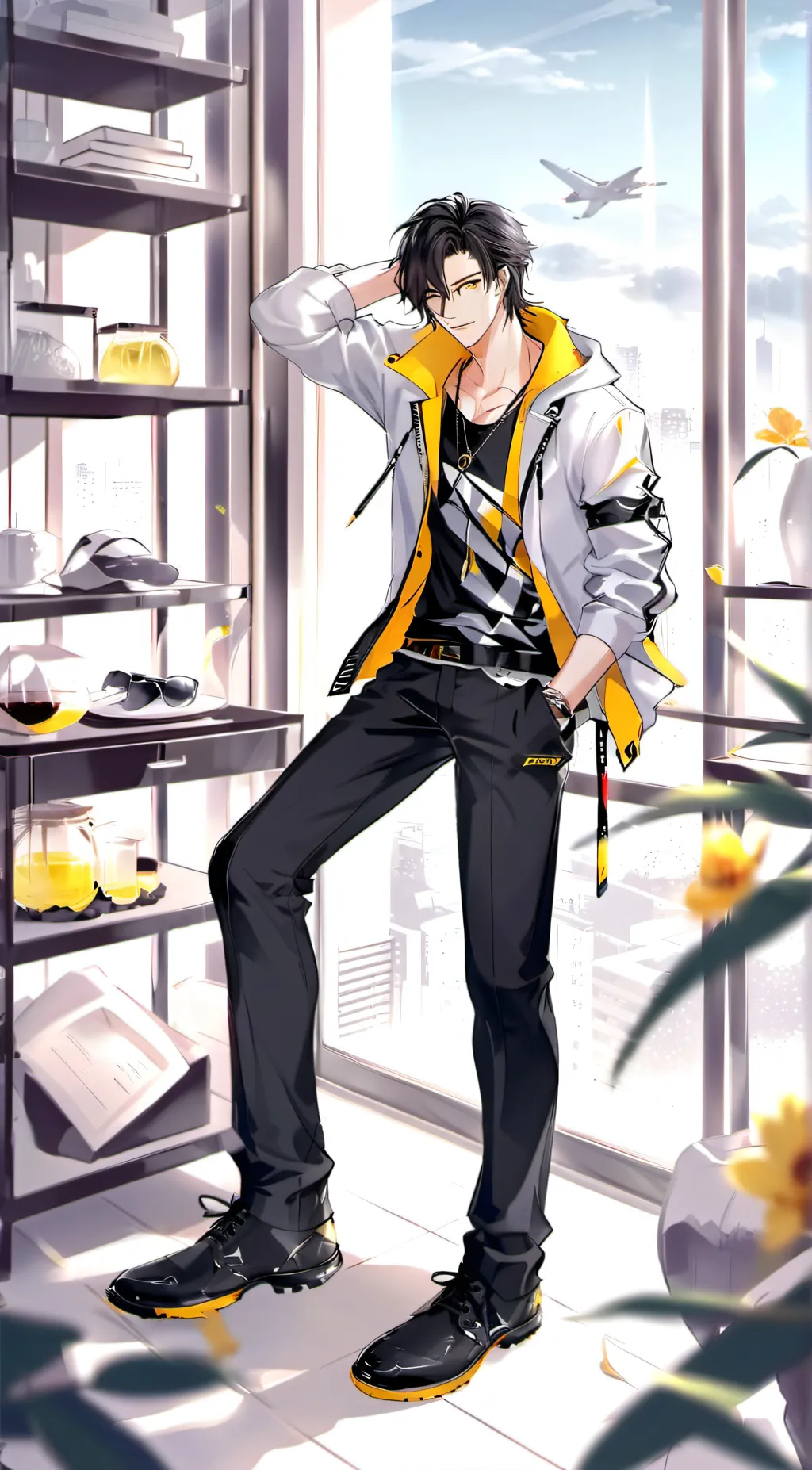 ai character: Zhang Yee background