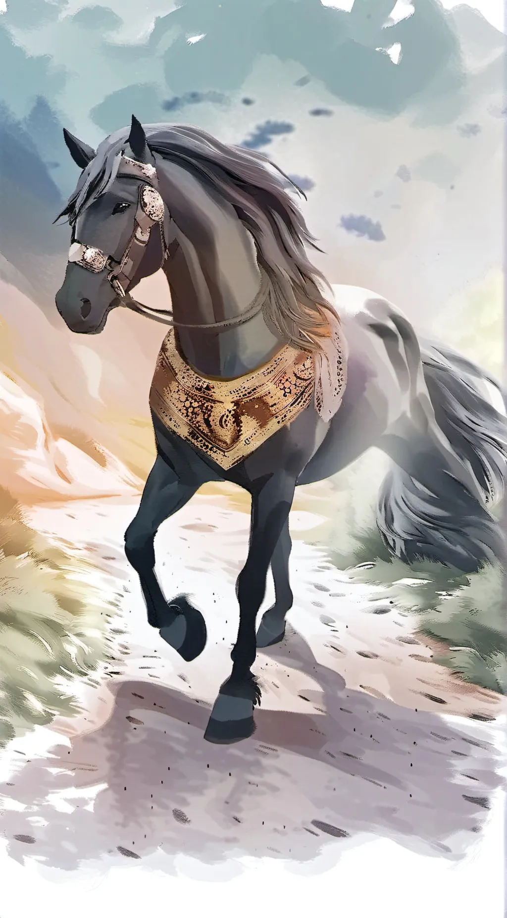 ai character: Sing!  background