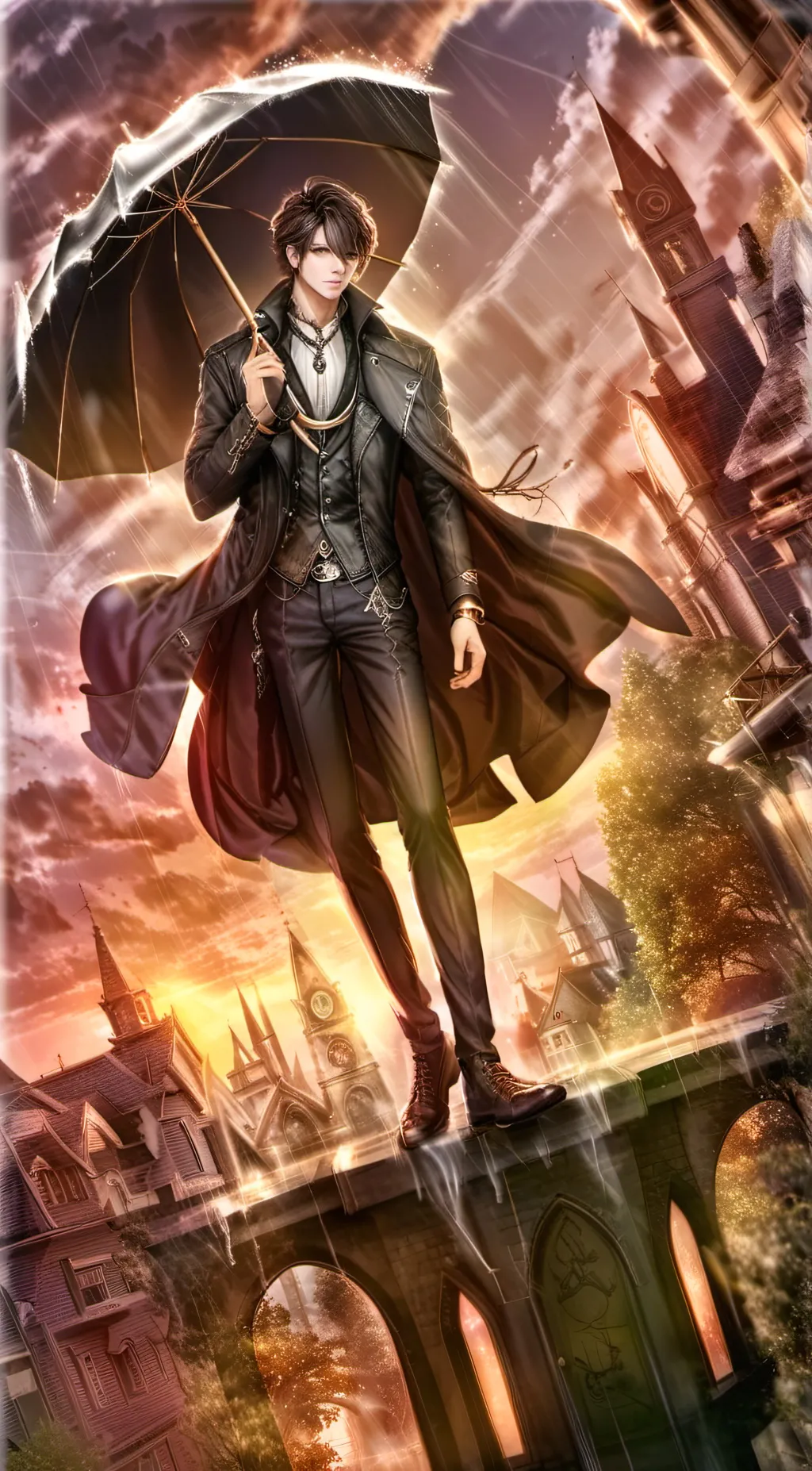 ai character: raging bahamut  background