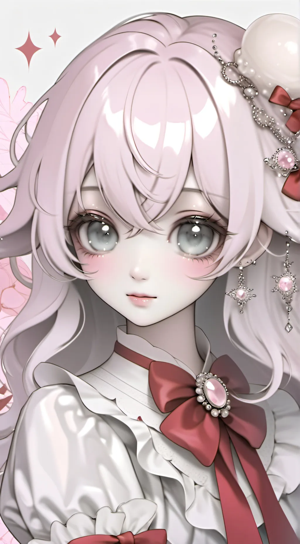 ai character: Rose background