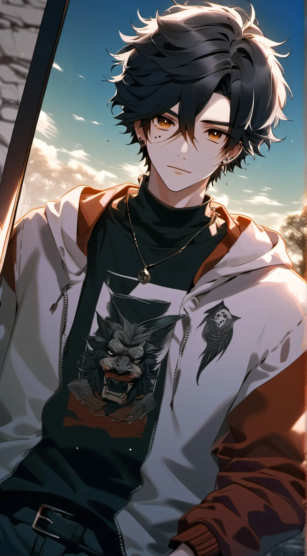 ai character: Kade background