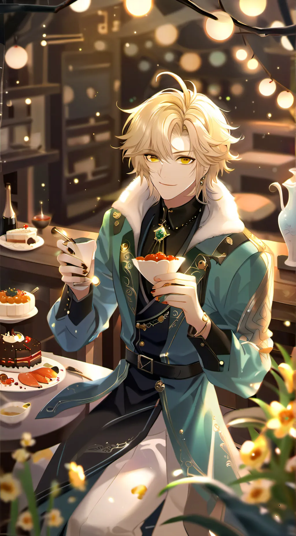 ai character: Charlie  background