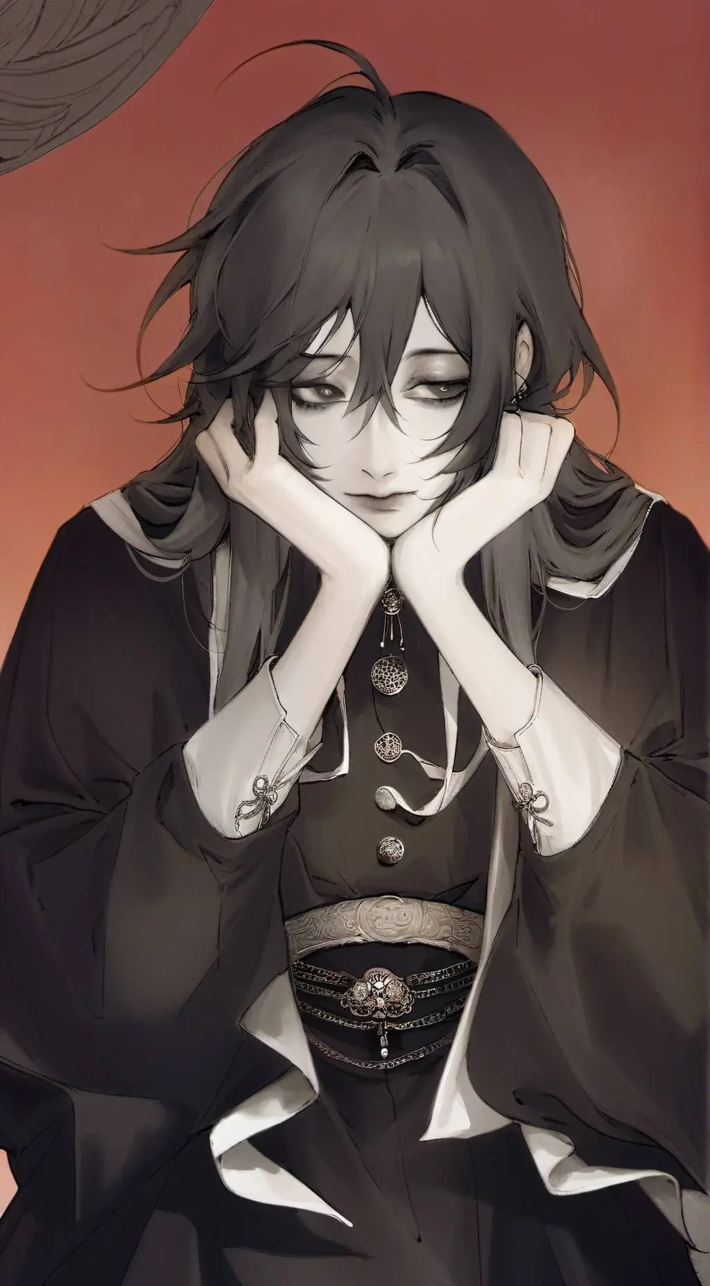 ai character: 𓆩Akira𓆪 background