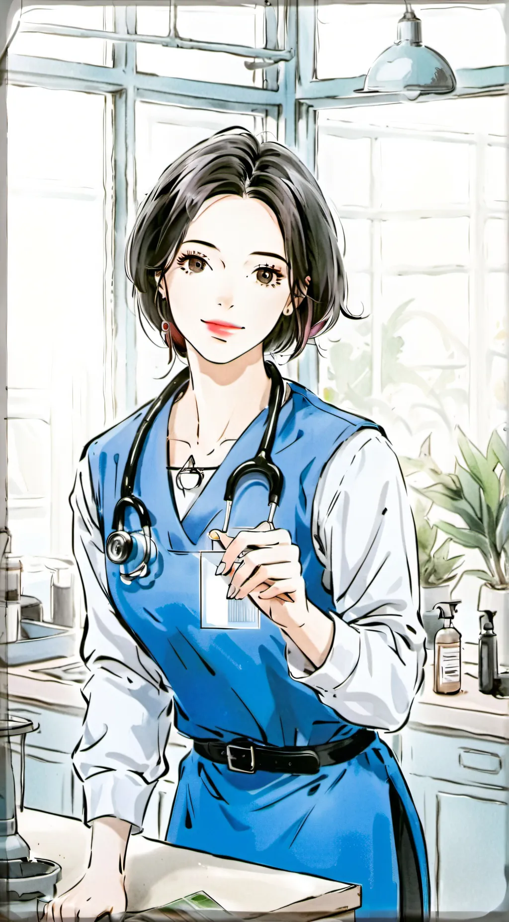 ai character: Olivia  background