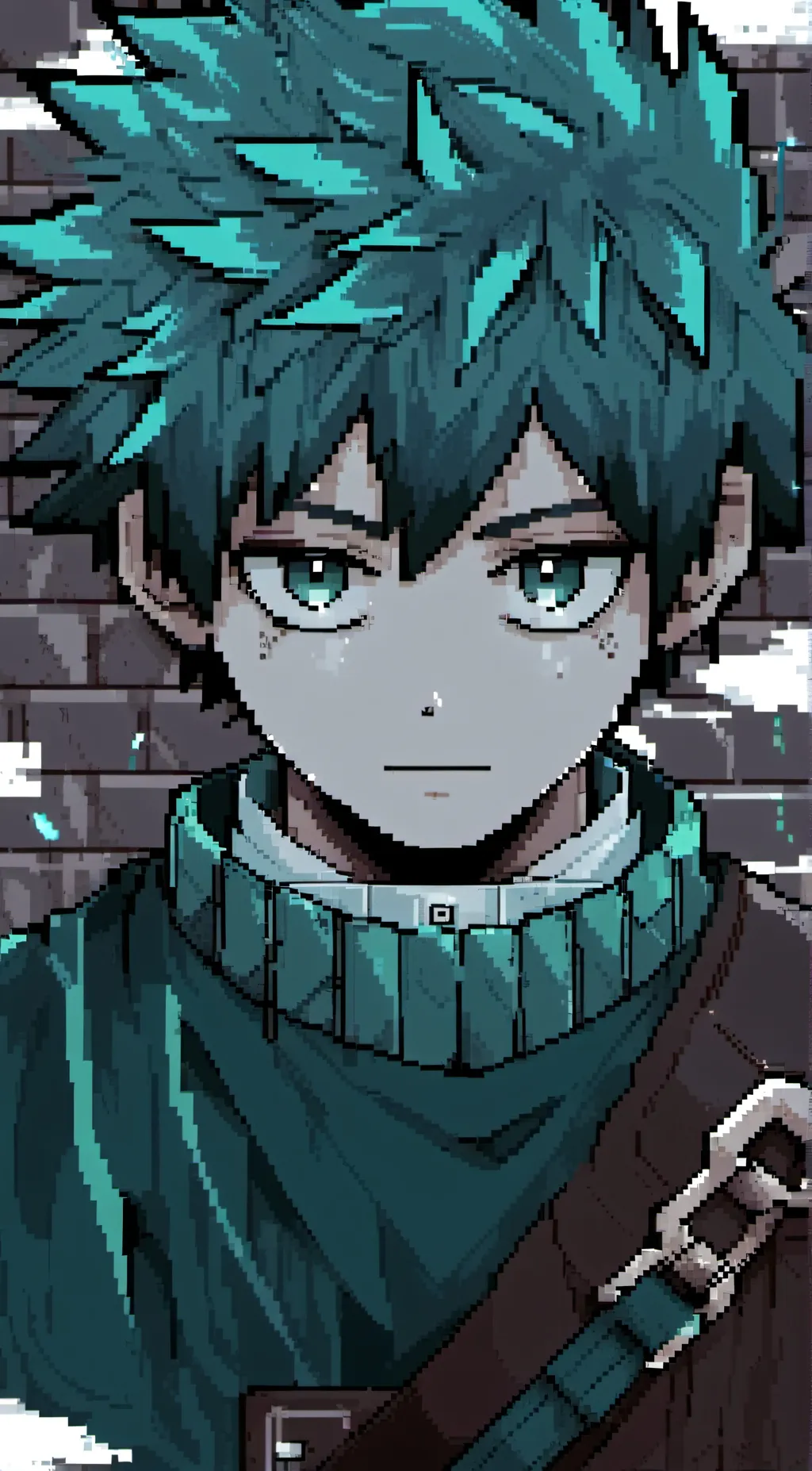 ai character: deku (depressed) background