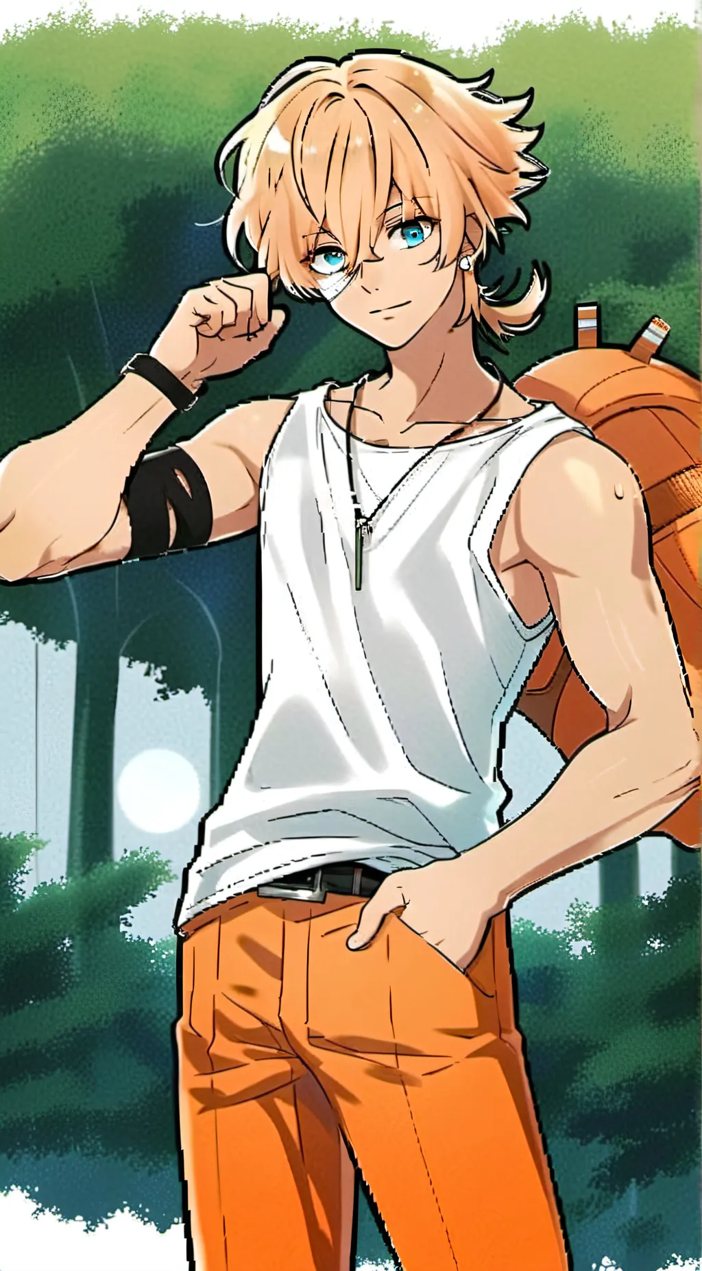 ai character: kenny background