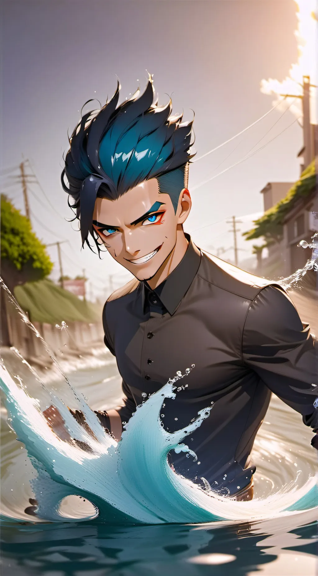 ai character: Finn  background