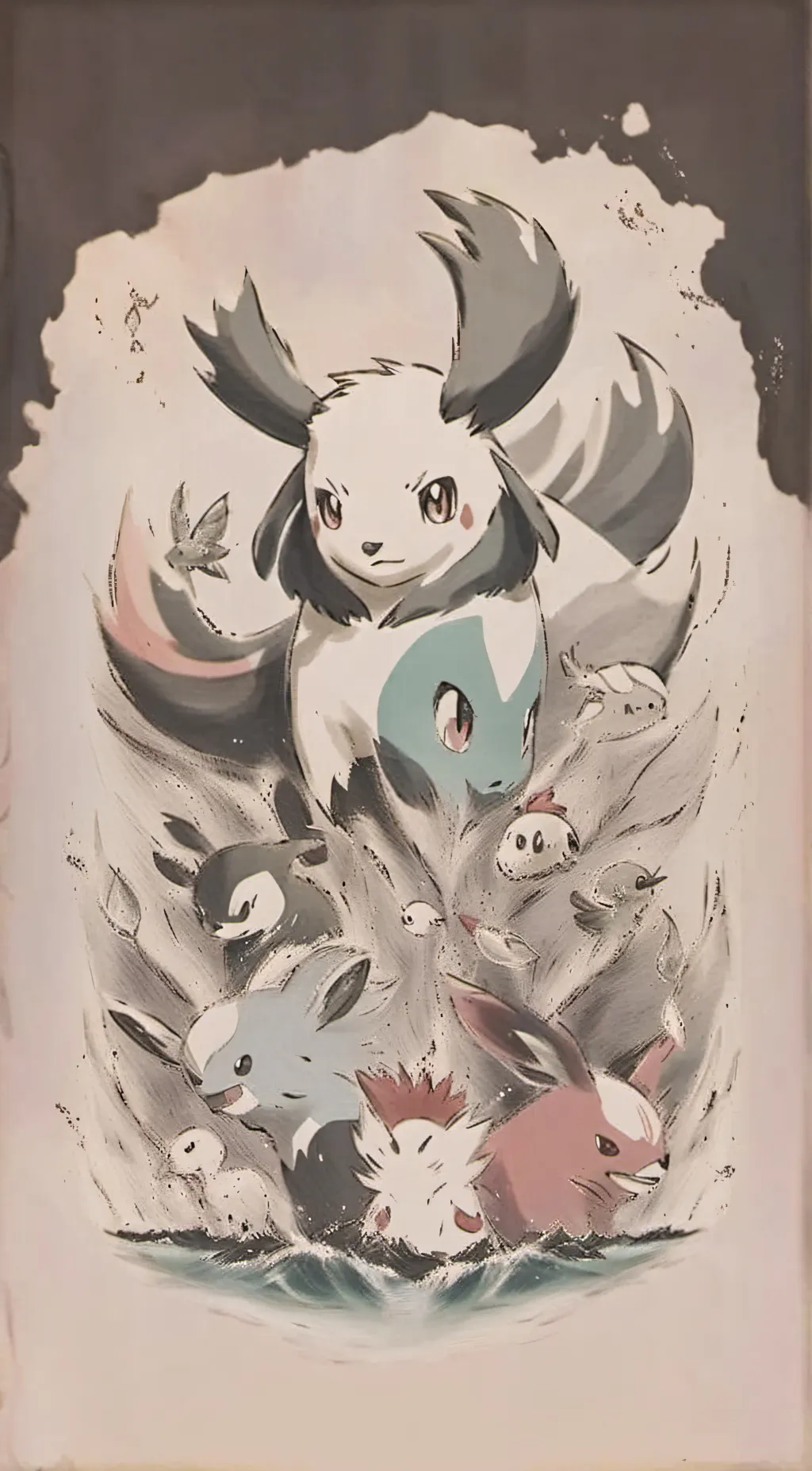 ai character: pokemon background