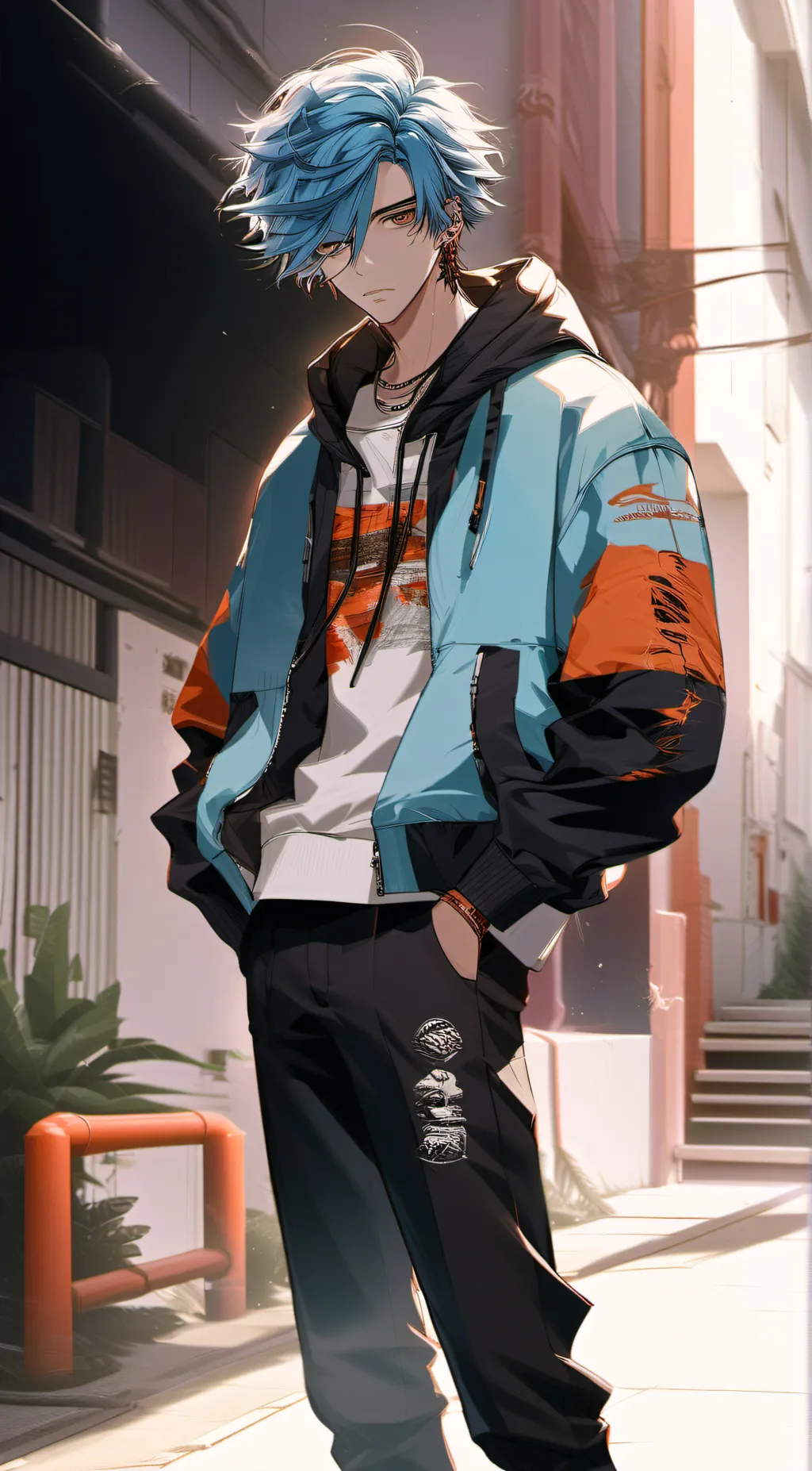 ai character:  Xaiver💫💞 background