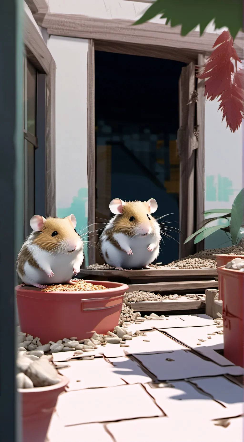 ai character: Jason the Hamster background