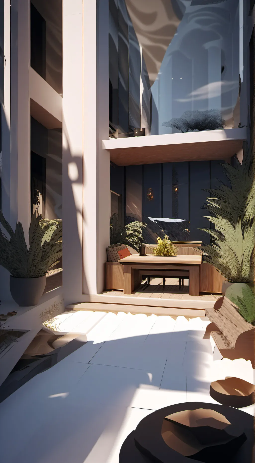 ai character: hazbin in ur house background