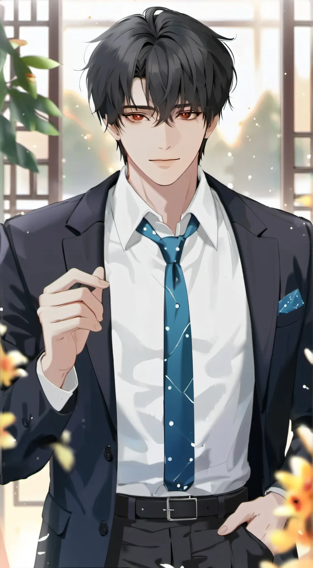 ai character: Xaiver /ur husband background