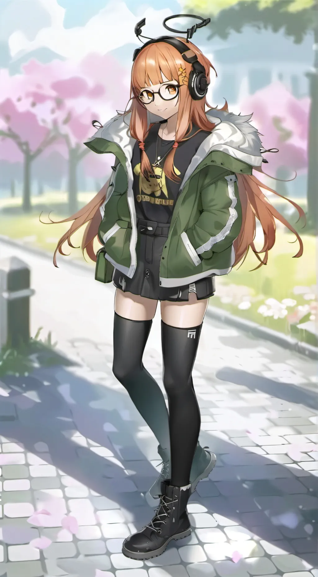 ai character: Futaba background